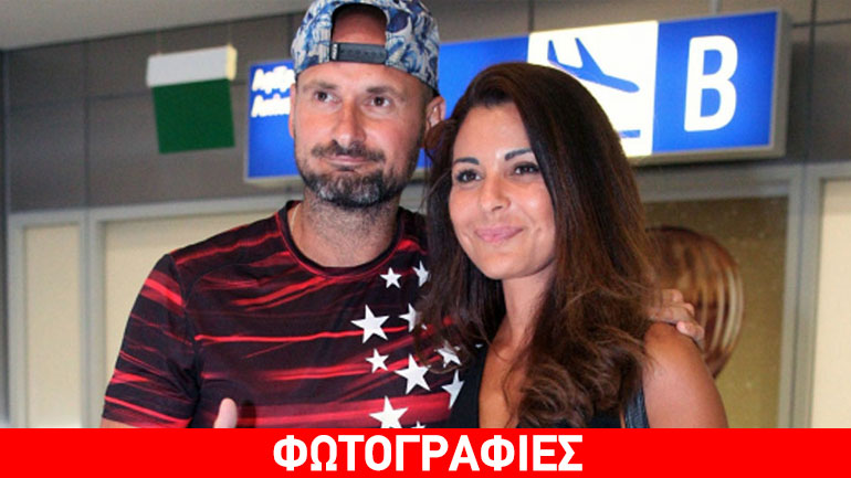 Η Ειρήνη Κολιδά και ο Πάνος Αργιανίδης επέστρεψαν στην Ελλάδα – Δείτε φωτογραφίες από το αεροδρόμιο