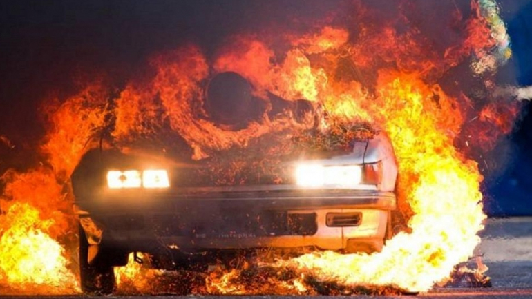 «Λαμπάδιασε» Ι.Χ. στη Νέα Εθνική Οδό Κορίνθου-Πατρών