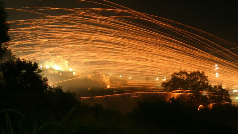 Με πορεία οι ρουκετατζήδες σε θέση μάχης