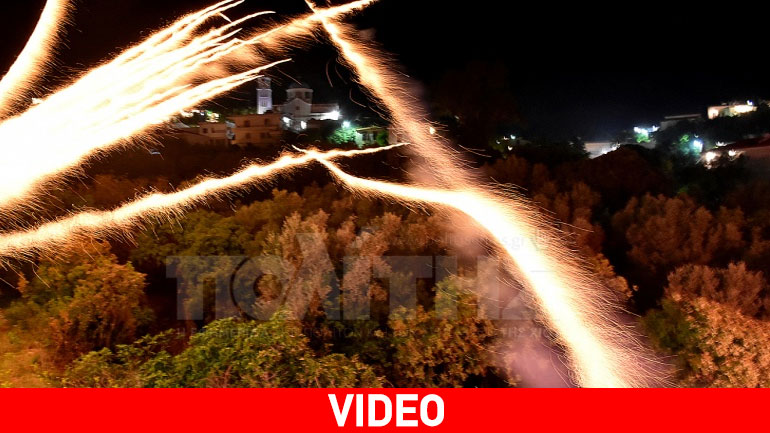 Χίος: Τήρησαν την υπόσχεσή τους οι ρουκετατζήδες αλλά με λιγότερες ρουκέτες