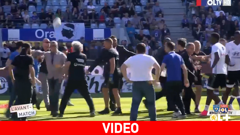 Ξύλο μεταξύ οπαδών και παικτών στο Μπαστιά-Λυών