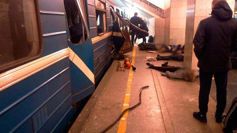 Ένοχος για την επίθεση στην Αγία Πετρούπολη δήλωσε ο συλληφθείς