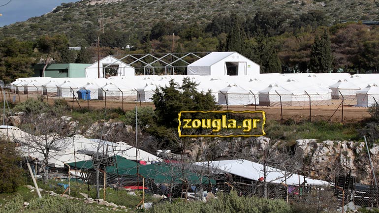 Μέλη αμερικάνικης ΜΚΟ και της Υπάτης Αρμοστείας στη Δομή Φιλοξενίας Προσφύγων στο Σχιστό