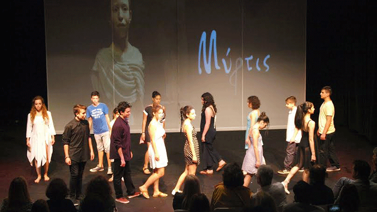 «Μύρτις, η σιωπή μετά το φως» στο Θέατρο της Ανωτάτης Σχολής Καλών Τεχνών