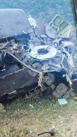 Το κουφάρι του ελικοπτέρου