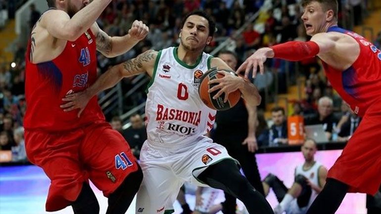 Αγχωτικό 2-0 για την ΤΣΣΚΑ, 84-82 την Μπασκόνια Αγχωτικό 2-0 για την ΤΣΣΚΑ, 84-82 την Μπασκόνια