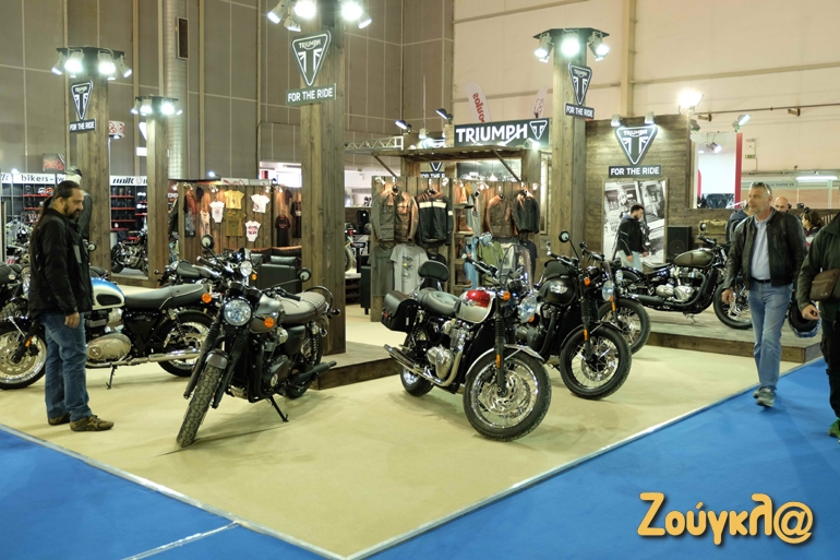Toν τίτλο του πιο καλαίσθητου “περίπτερου” τον κέρδισε σίγουρα η Triumph 