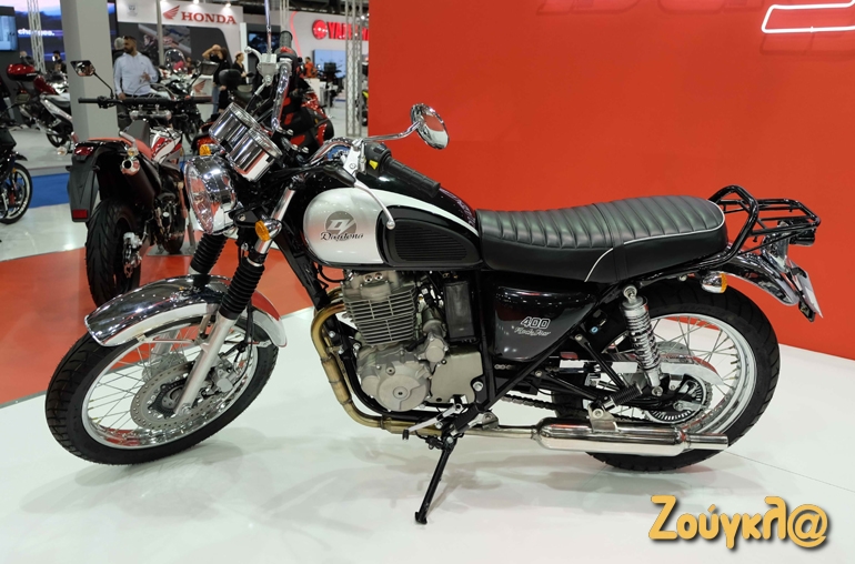 Σας θυμίζει κάτι; Μήπως το θρυλικό Yamaha SR; Μόνο που αυτό είναι το Rock Star της Daytona