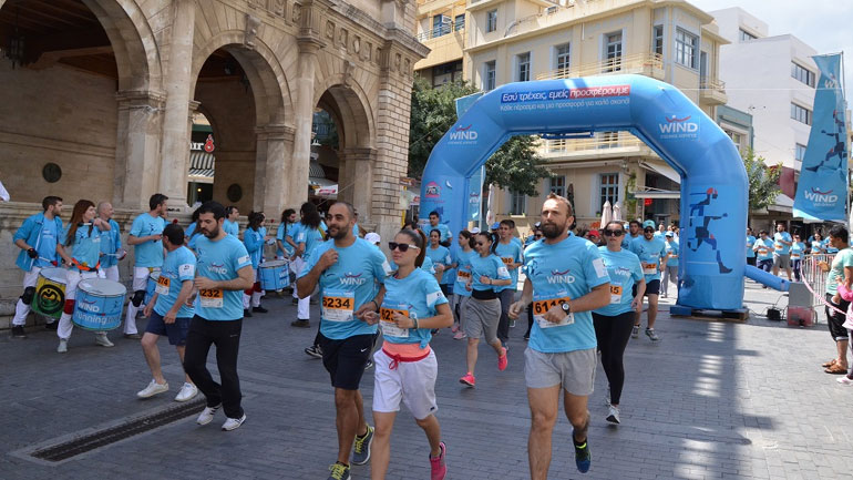 Συνεχίζονται οι εγγραφές για το Run Greece του Ηρακλείου