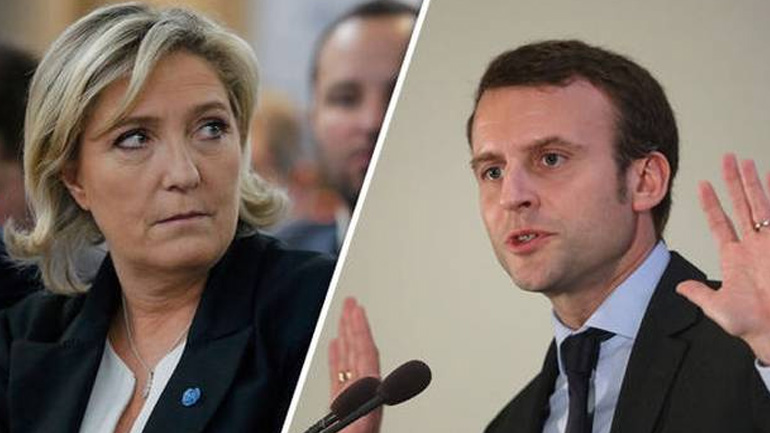 Νέα δημοσκόπηση στη Γαλλία: Προηγείται ο Μακρόν ακολουθεί η Λεπέν