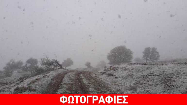 Κι όμως στα Καλάβρυτα χιονίζει!