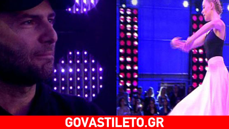 O Παναγιώτης Μπουγιούρης στο πλευρό της συντρόφου του στο «So you think you can dance»
