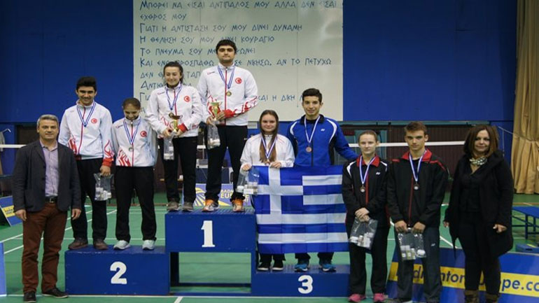 Μπάντμιντον: «Χάλκινοι» οι Μπουλίος-Μπάρτζου