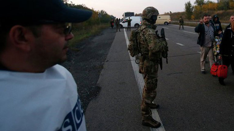 Αμερικανός παρατηρητής του ΟΑΣΕ νεκρός από νάρκη στην ανατολική Ουκρανία