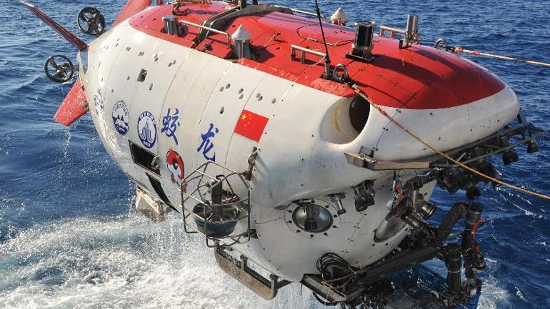 Κίνα: Δοκιμαστική κατάδυση πραγματοποίησε το επανδρωμένο επιστημονικό υποβρύχιο Jiaolong