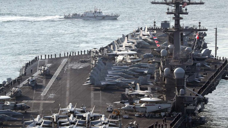 Τι παιχνίδι παίζουν επιτέλους οι ΗΠΑ με το αεροπλανοφόρο «Βίνσον»;