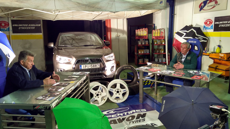 Στράτος Φωτεινέλης (αριστερά) και Μανώλης Χαλιβελάκης