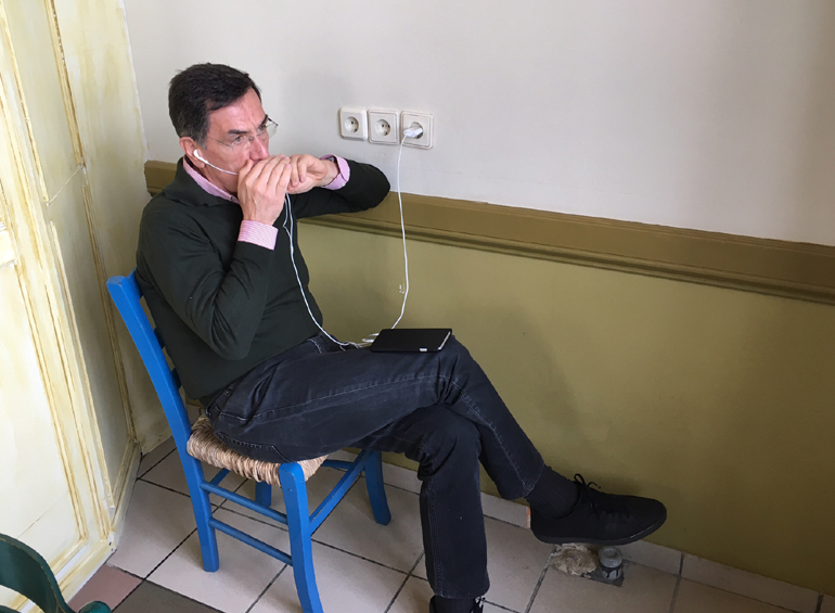 Ο Σπύρος Ρέκκας