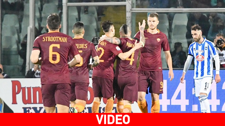 Άνετα η Ρόμα, 4-1 τη Πέσκαρα