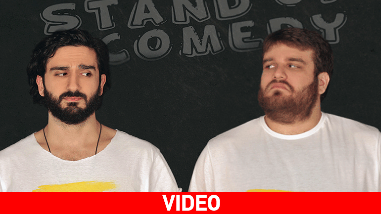 Διονύσης Ατζαράκης και Θωμάς Ζάμπρας στο θέατρο «Coronet»