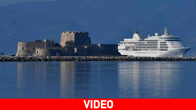 Στο Ναύπλιο το κρουαζιερόπλοιο «Silver Whisper»
