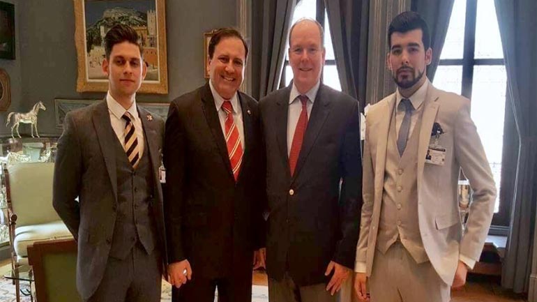 Ενδιαφέρον από τον Πρίγκιπα του Μονακό για την ανάδειξη της Αρχαίας Σαλαμίνας