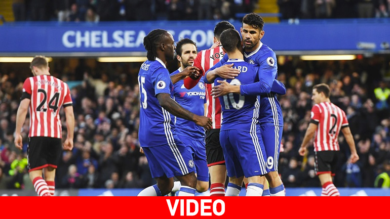 Πιο κοντά στον τίτλο η Τσέλσι, 4-2 τη Σαουθάμπτον