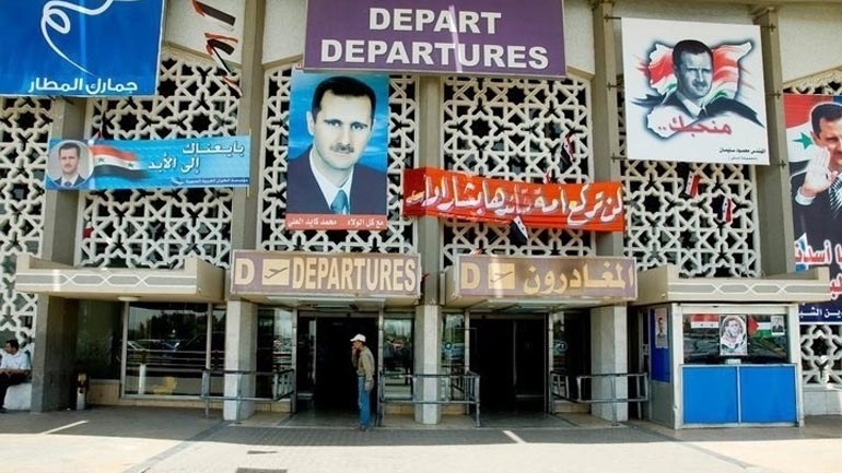 Συρία: Υλικές ζημιές από φωτιά στο αεροδρόμιο της Δαμασκού