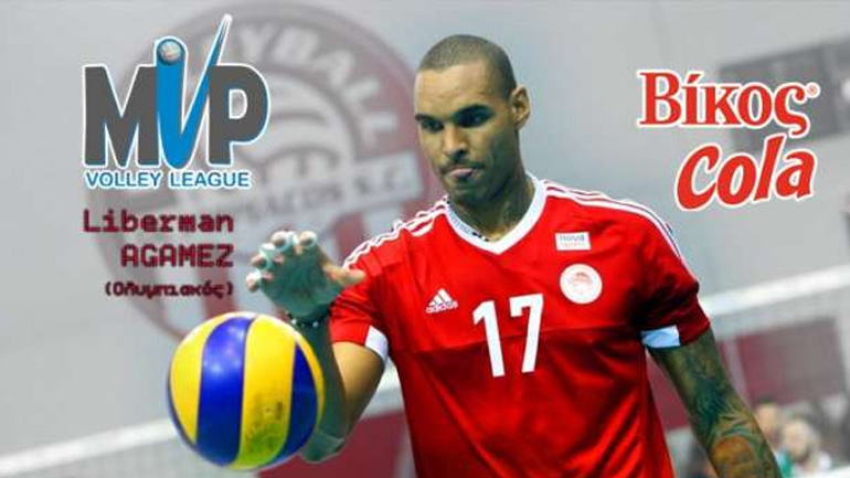 Volley League: O Αγκάμεζ MVP της ημιτελικής φάσης των πλέι οφ