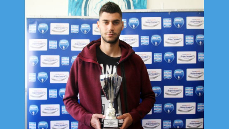 Παρέλαβε το βραβείο του MVP ο Μιχάλης Μπαστακός