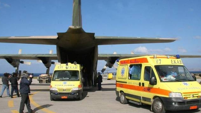 Ηράκλειο: Αερογέφυρα ζωής για άνδρα που υπέστη έμφραγμα