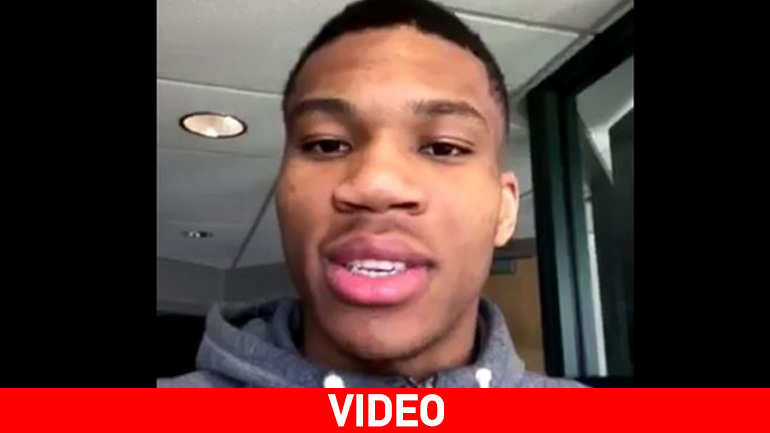 Το ευχαριστώ και η υπόσχεση του Γιάννη Αντετοκούνμπο