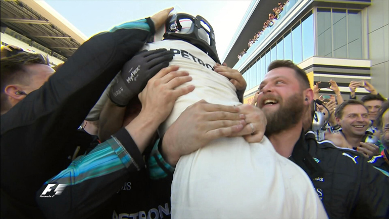 Τρελά... πανηγύρια για τον νικητή Νο107 στην ιστορία της Formula 1