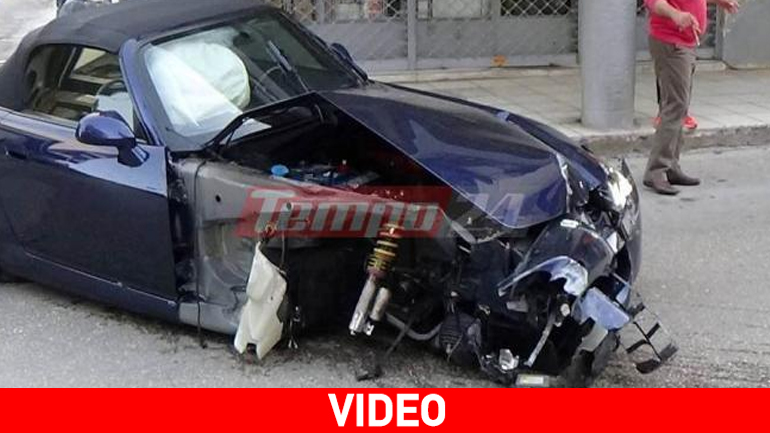 Πάτρα: Το αυτοκίνητο έγινε κομμάτια – Σώοι οι επιβάτες