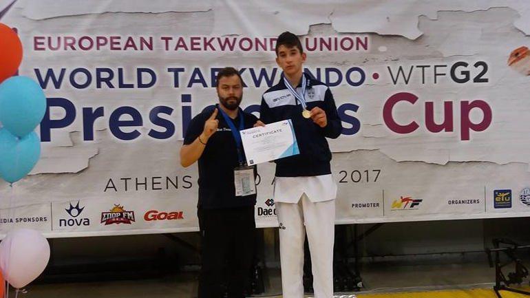 Με ακόμα εννέα μετάλλια έπεσε η αυλαία για τα ελληνικά χρώματα στο 2nd WTF Presidents Cup Europe