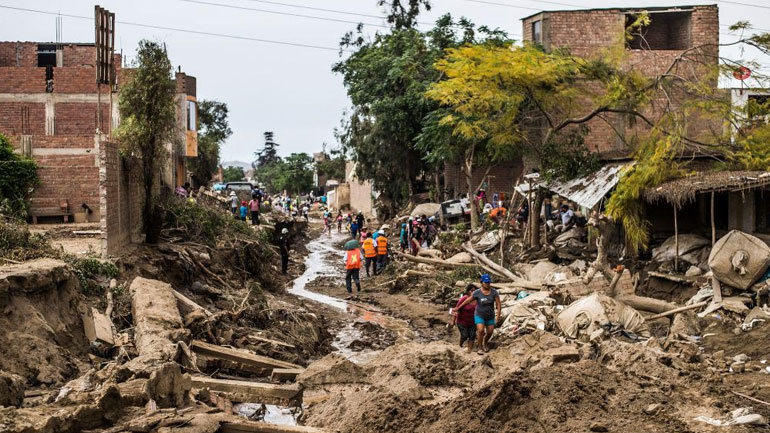 Περού: Τραγικός ο απολογισμός από τις πλημμύρες – Τουλάχιστον 133 νεκροί