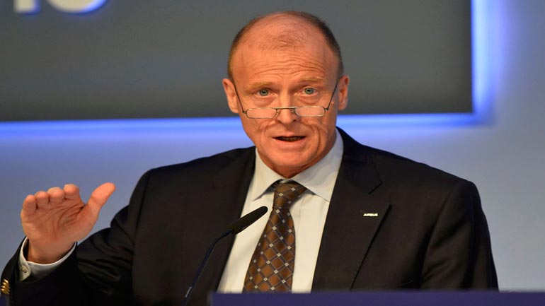 Ο πρόεδρος της Airbus στηρίζει Μακρόν στις γαλλικές εκλογές