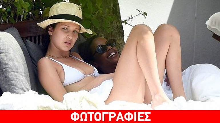 Bella Hadid: Με καυτό, λευκό μπικίνι στην πισίνα