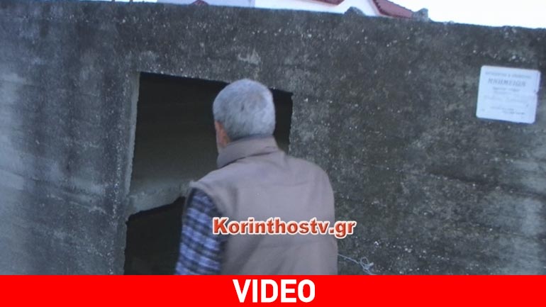 Κόρινθος: Άστεγος κοιμάται σε κενοτάφιο νεκροταφείου