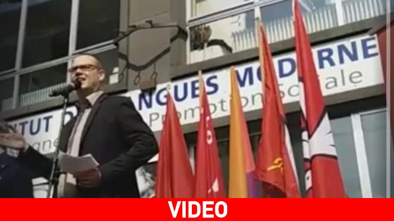 Βέλγιο: Επίθεση με μαχαίρι κατά πολιτικού ενώ εκφωνούσε ομιλία για την Πρωτομαγιά