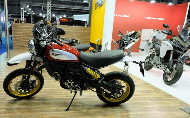 Ducati Scrabler Desert sled