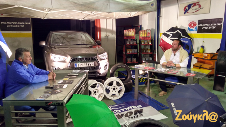 Στράτος Φωτεινέλης (αριστερά) και Κώστας Πατσουρέας