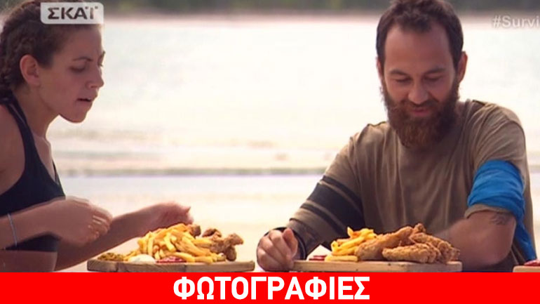 Survivor: Οι Μαχητές κέρδισαν το έπαθλο φαγητού Survivor: Οι Μαχητές κέρδισαν το έπαθλο φαγητού