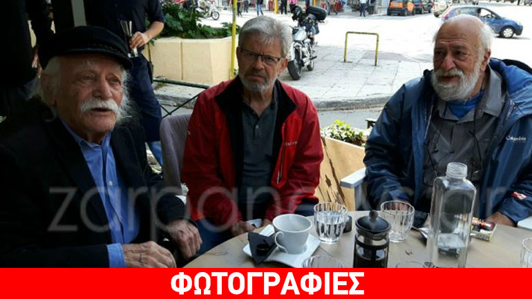 Στα Χανιά ο Μανώλης Γλέζος για τα γυρίσματα της ταινίας του Βούλγαρη