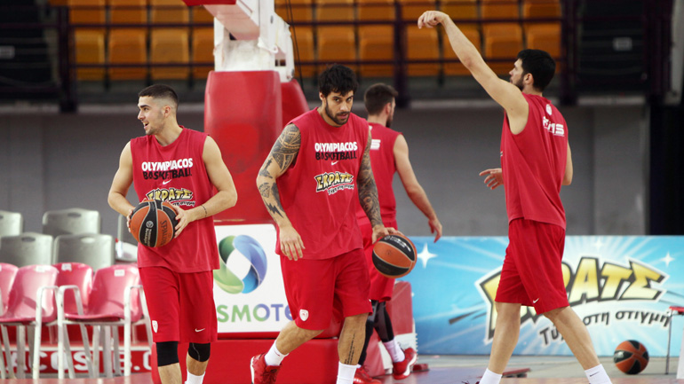 Έτοιμος για τον τελικό με την Εφές ο Ολυμπιακός