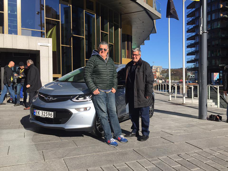 Γιάννης Σταυρόπουλος (αριστερά) και Στράτης Χατζηπαναγιώτου