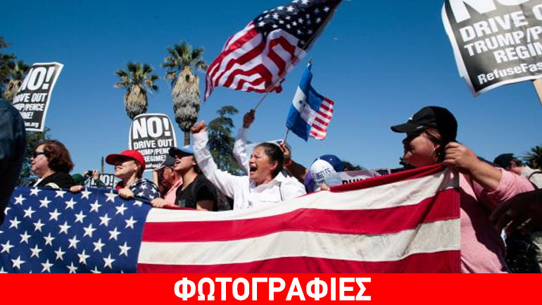 ΗΠΑ: Βίαιες συγκρούσεις σημειώθηκαν σε πορείες για την Πρωτομαγιά