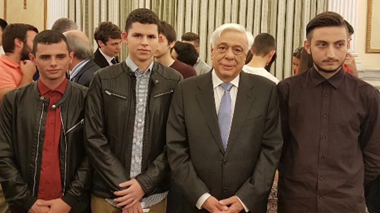 Η ομάδα Ρομποτικής του 1ου ΓΕΛ Ξάνθης βραβεύτηκε ξανά από τον Πρόεδρο της Δημοκρατίας