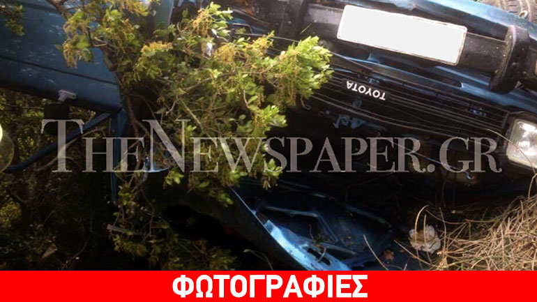 Αυτοκίνητο έπεσε σε γκρεμό στο Πήλιο