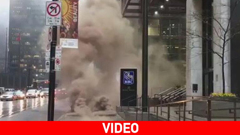 Εκρήξεις αναστάτωσαν το οικονομικό κέντρο του Τορόντο